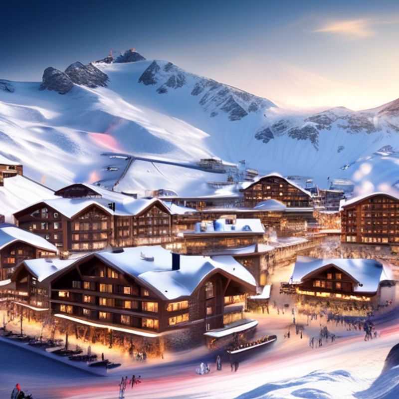 Unleashing the Thrills: A Journey Through the Trois Vallées Ski Area in Val Thorens