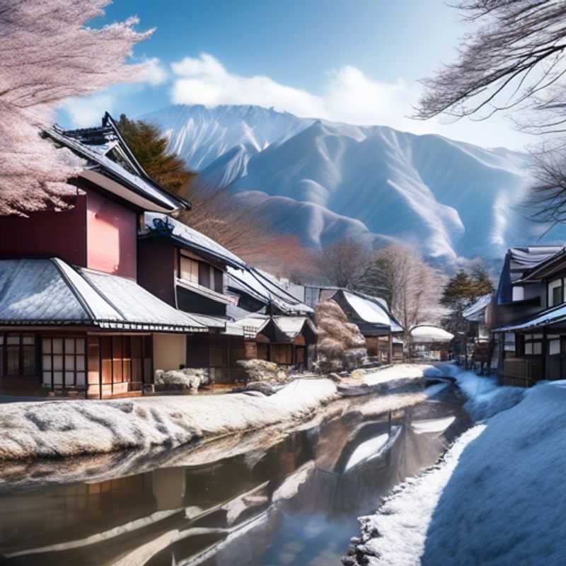 Unwind in the Soothing Natural Hot Springs of Tsugaike Kogen During Ski Season in Hakuba Valley&#44; Japan