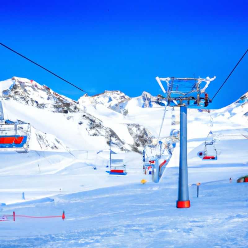 Solo traveler gliding through the pristine slopes of Ischgl, Austria, surrounded by breathtaking alpine scenery, during a thrilling 3&#45;week ski vacation, embracing the exhilaration and freedom of the mountains.