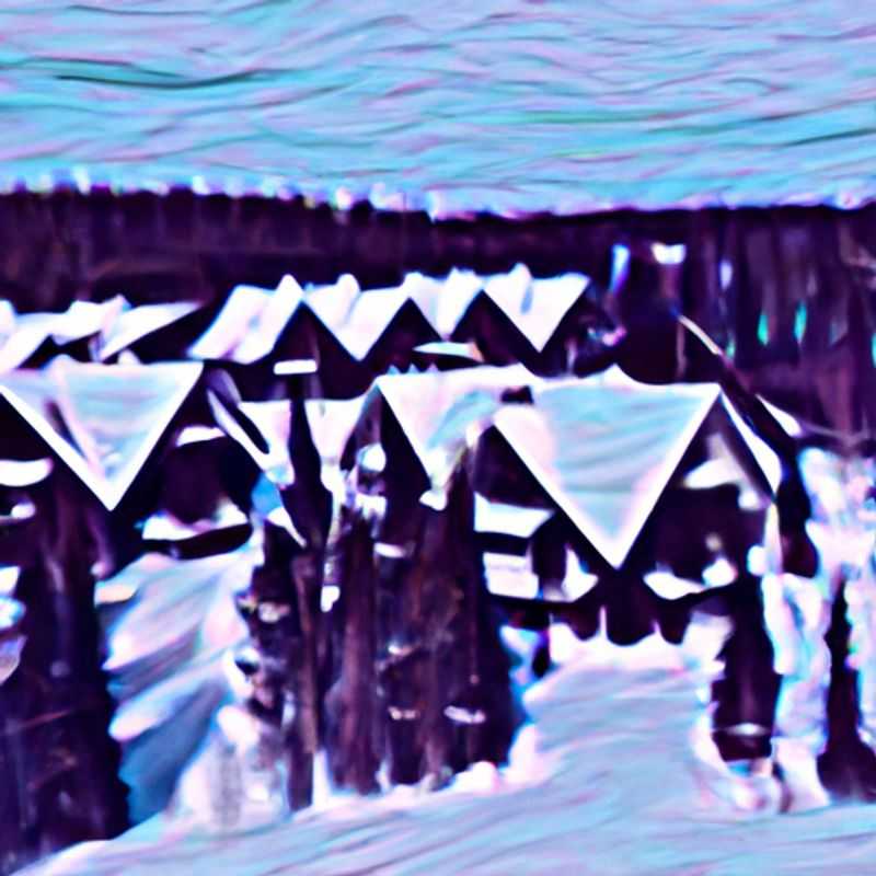 A solitary figure glides effortlessly down the pristine slopes of Ruka, Finland, surrounded by a breathtaking winter wonderland. This solo traveler embraces the thrill of skiing amidst the enchanting forests and frozen lakes of the Arctic wilderness during a 4-day ski vacation.