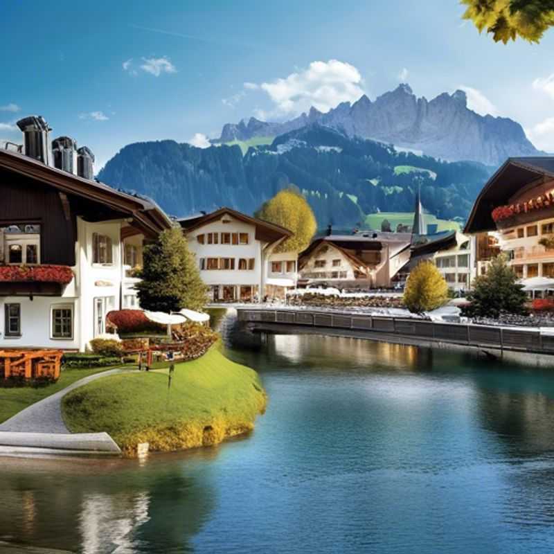 Unwind in Luxury&#58; Relax at the Aquarena Spa and Enjoy the Heated Outdoor Pools in Kitzbühel&#44; Austria During Ski Season