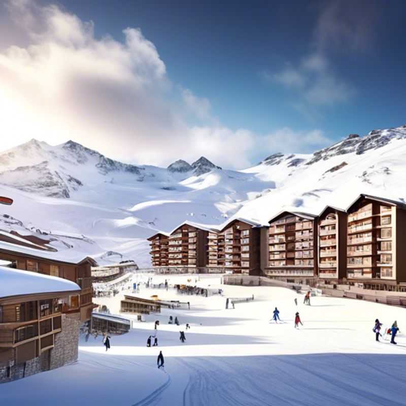 Hit the Slopes&#58; Experience the Thrill of Skiing in Val Thorens&#44; France